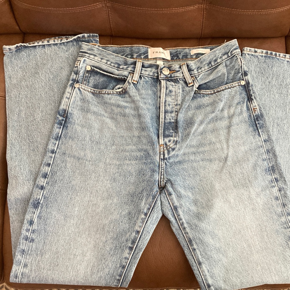 Frame Denim The Vertical High Rise Jeans